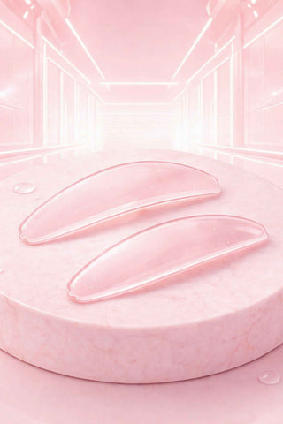 Coussins intelligents ultra-minces roses Misencil pour rehaussement de cils coréen sans colle, pads adhérents réutilisables en silicone professionnel