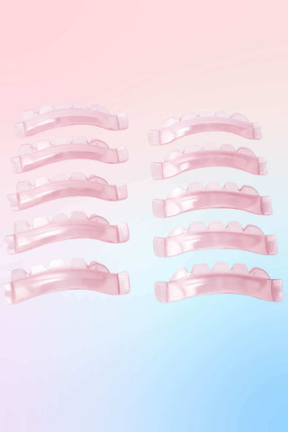 Coussins Diadème en silicone Misenlift, pads lash lift effet œil de poupée pour courbure parfaite et résultat professionnel