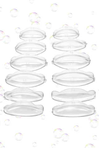 Coussins silicone lash lift Misenlift, pads pour effet œil de poupée et rehaussement de cils professionnel