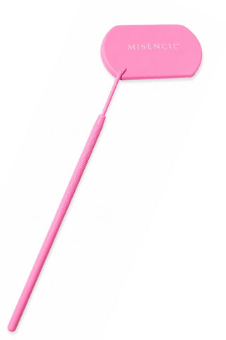 Miroir 360 Misencil rose pour extensions de cils et lash lift, idéal pour vérifier l’alignement et perfectionner le résultat