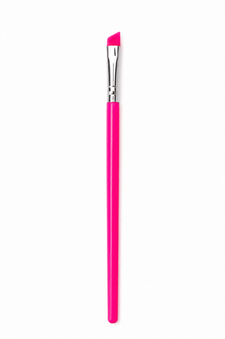 Pinceau silicone rose biseauté pour lash lift coréen Misenlift Poudre Misencil