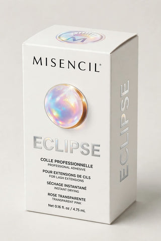 Boîte de colle professionnelle ÉCLIPSE ROSE MISENCIL pour extensions de cils